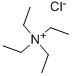 四乙基氯化铵  Tetraethylammonium chloride TEAC  56-34-8