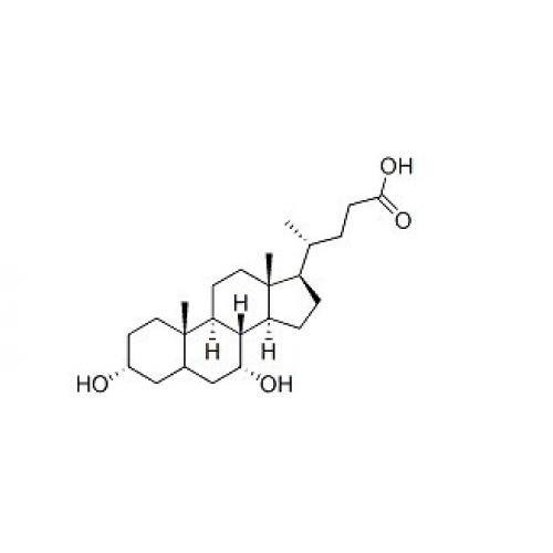 鹅去氧胆酸 Chenodeoxycholic acid, free acid474-25-9