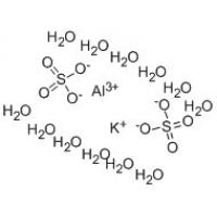 硫酸铝钾/明矾/钾明矾 Aluminum potassium sulfate docecahydrate   7784-24-9